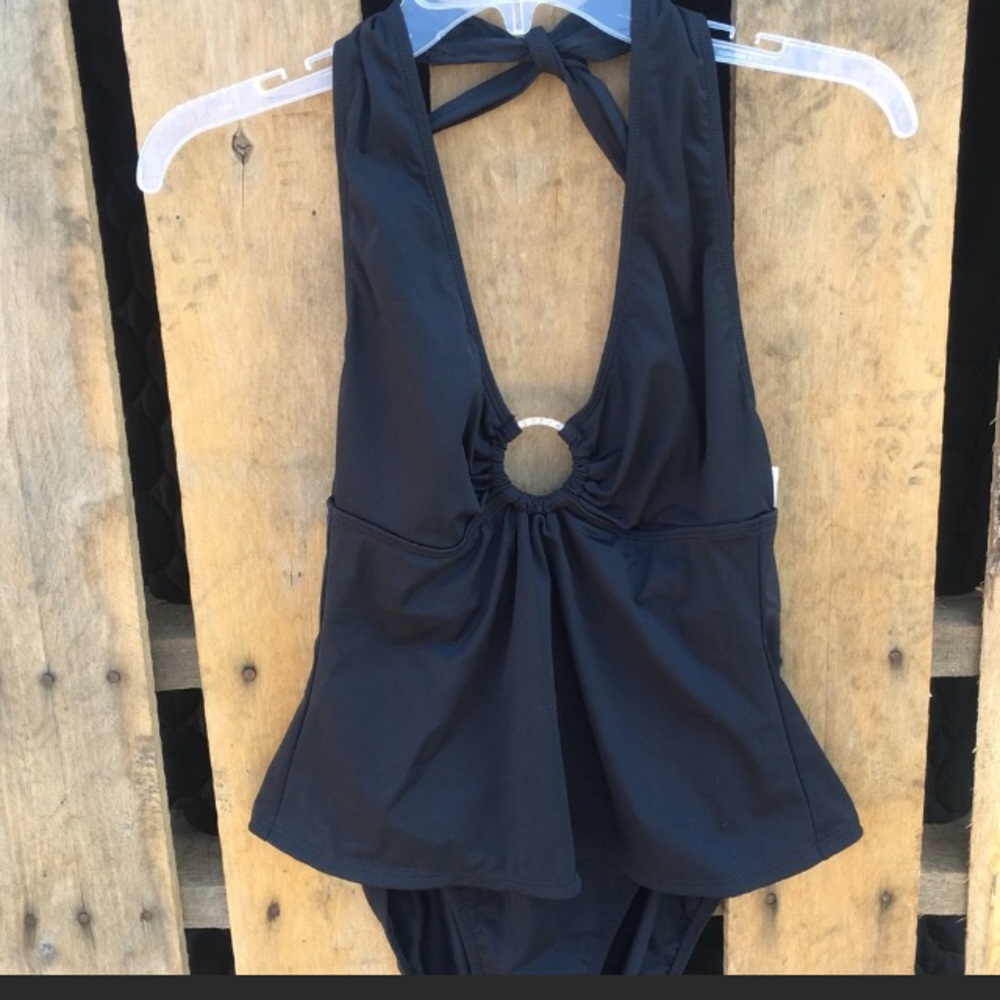 Black Anne Cole one piece